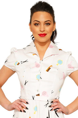 Beauty Salon Swing Dress
