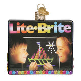 Lite Brite Box Ornament