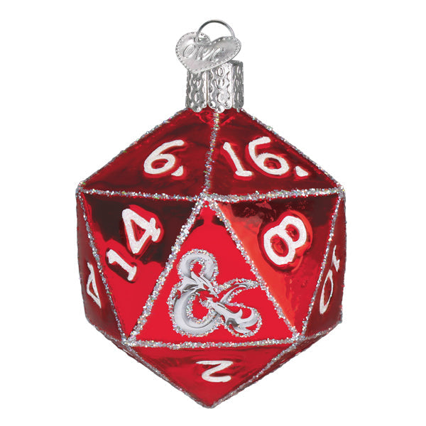 Dungeons & Dragons D20 Dice Ornament