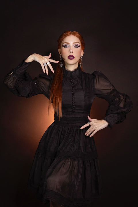 Morgana - Romantic Victorian Inspired Party Dress