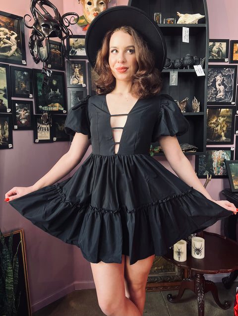 Witchwood Bags The Austen Black Dress XS/0-2