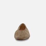 Slick Ballet Flats Suede