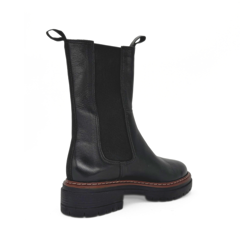 Sherry Leather Lugsole Booties