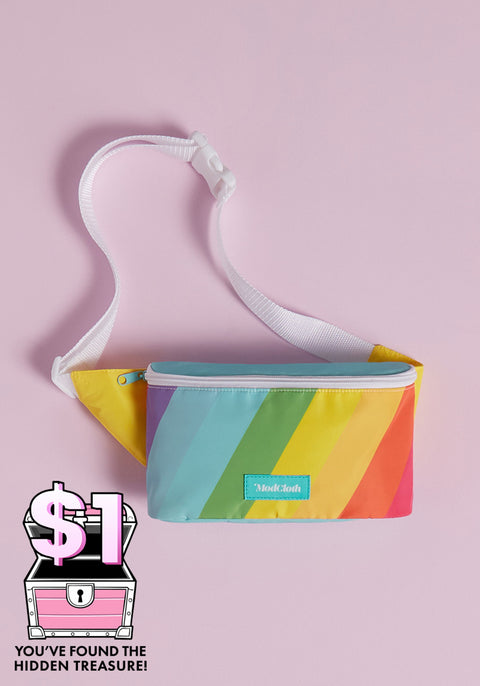 Rad Rainbow Stripe Fanny Pack (Final Sale)