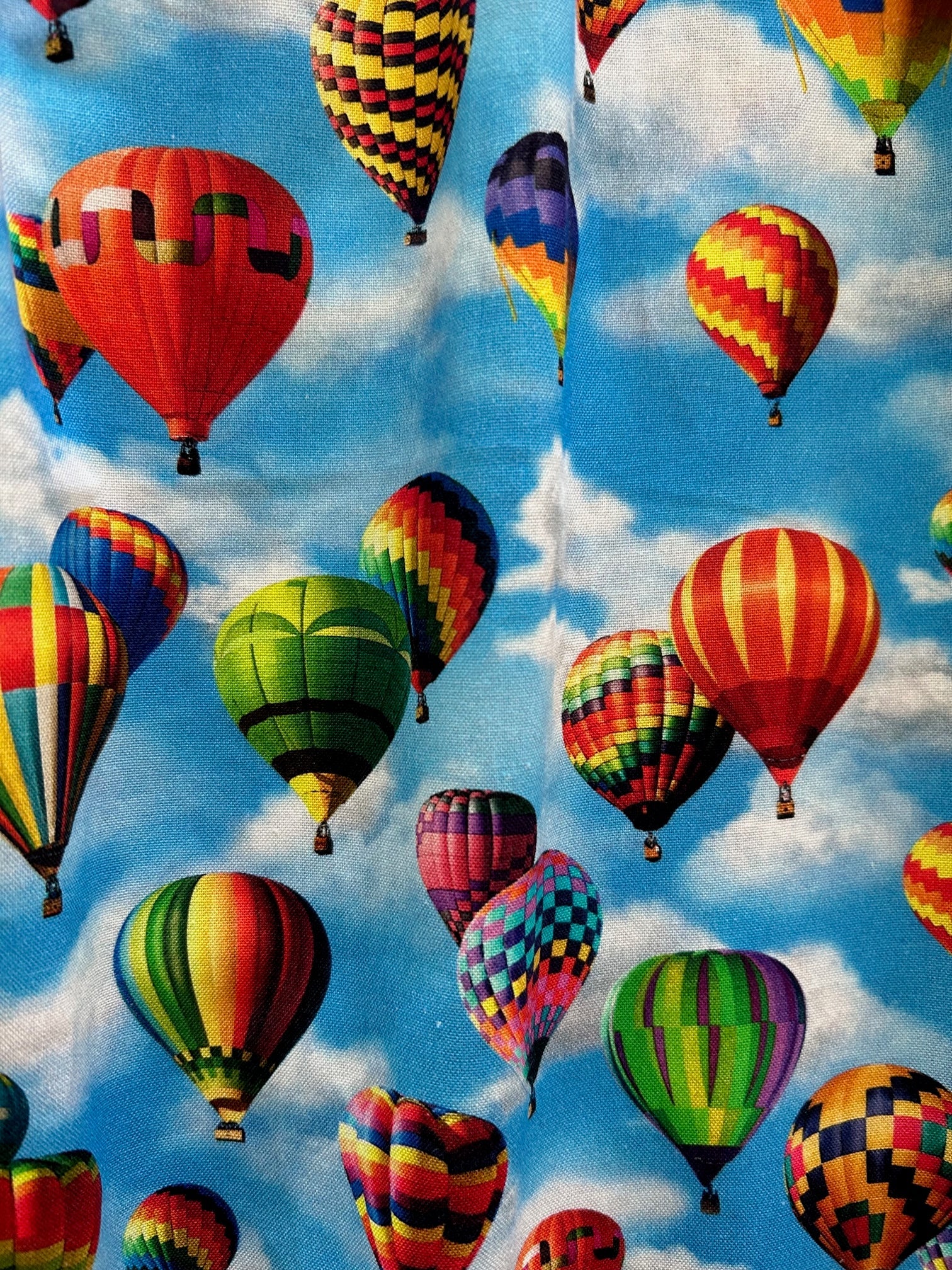 Retro Fit & Flare Dress Hot Air Balloons