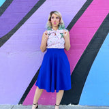 Charlotte Nova Skirt in Blue