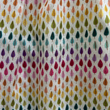 Retro Mod Collared Dress Rainbow Drop