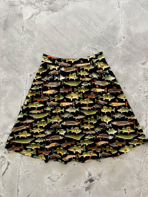 Fish A-line Skirt