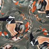 Doris 100% Cotton Skirt - Badger