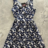 Flying Ghosts Shorter Length Fit & Flare Dress