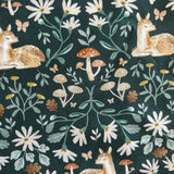 Vintage Style Midi Dress Deer