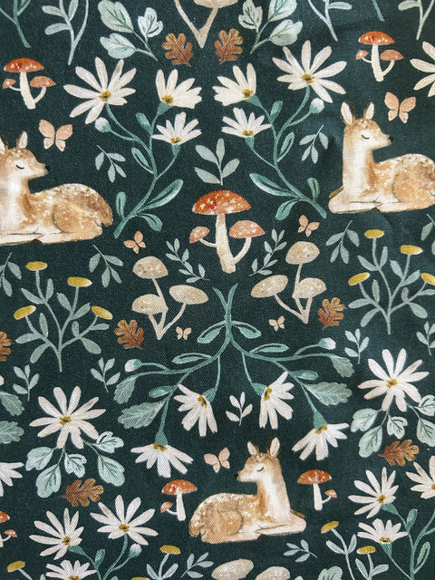 Vintage Style Midi Dress Deer