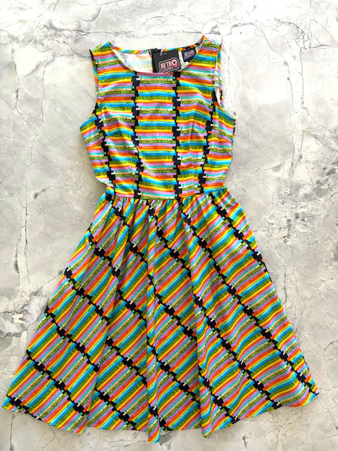 Book Stacks Vintage Dress