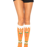 Sonia Gingerbread Man Socks