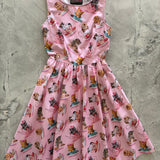 Teacup Cats Vintage Dress