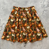 Cats & Pumpkins A-line Skirt