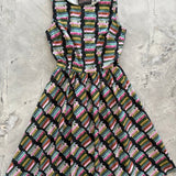 Haunted Book Stacks Vintage Dress