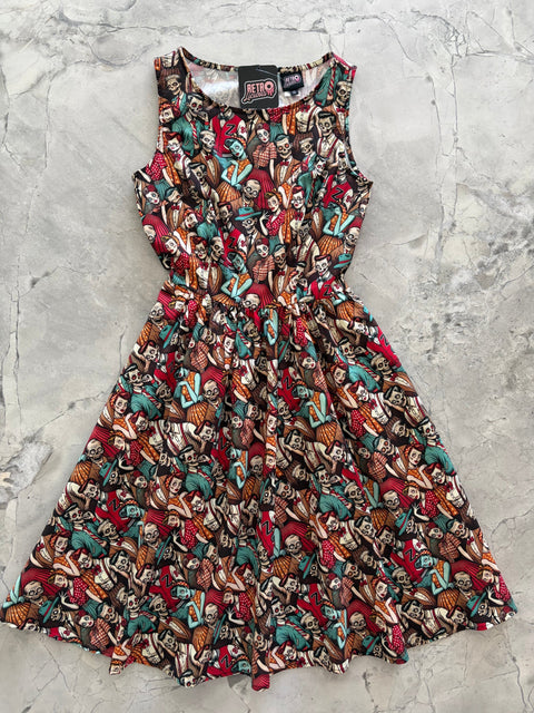 Zombies Vintage Dress