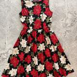 Poinsettia Vintage Dress
