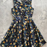 Elizabeth Dress in Rose Floral
