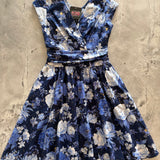 Metallic Floral Greta Dress