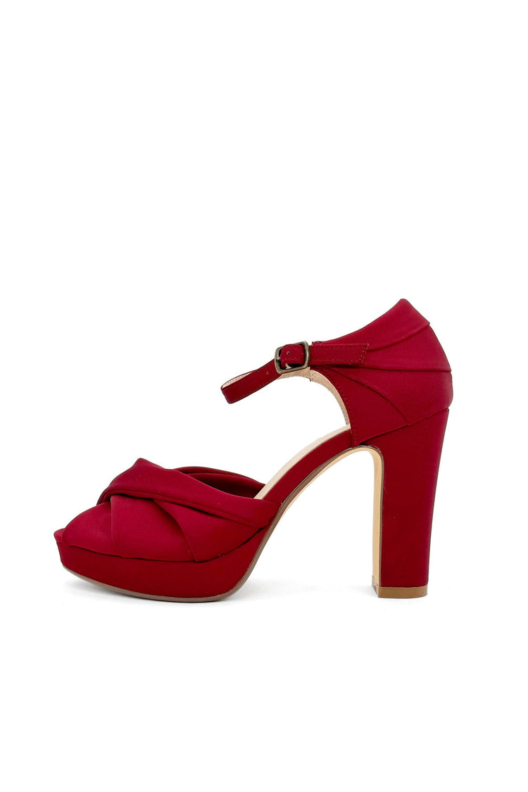 Gloria Satin Heels