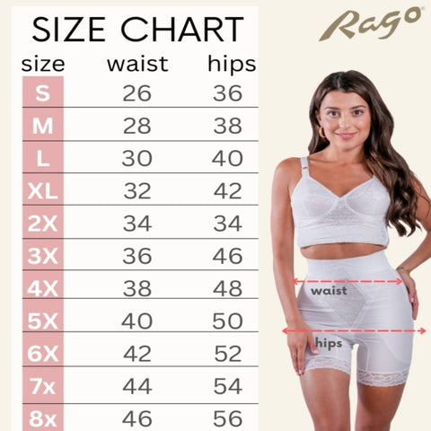 Style 6206 | High Waist Medium Control Thigh Slimmer | No Top Roll