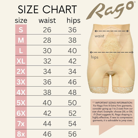 Style 6206 | High Waist Medium Control Thigh Slimmer | No Top Roll