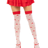 Magic Mushroom Thigh Highs