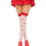 Magic Mushroom Thigh Highs