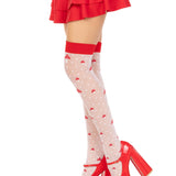 Magic Mushroom Thigh Highs