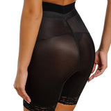 High Waist Thigh Slimmer with Tulip Front Panel | Memory Compression Fabric | Medium Support | Style 6226