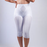 Waistline Capri Pant Liner with Tummy Control Panel | Memory Compression Fabric | Medium Support | Style 6265