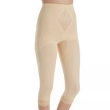 Waistline Capri Pant Liner with Tummy Control Panel | Memory Compression Fabric | Medium Support | Style 6265