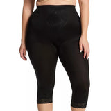 Waistline Capri Pant Liner with Tummy Control Panel | Memory Compression Fabric | Medium Support | Style 6265