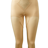 Waistline Capri Pant Liner with Tummy Control Panel | Memory Compression Fabric | Medium Support | Style 6265