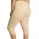 Waistline Capri Pant Liner with Tummy Control Panel | Memory Compression Fabric | Medium Support | Style 6265