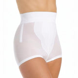High Waist Panty Brief with Tulip Front Panel | Memory Compression Fabric | Medium Support | Style 6296