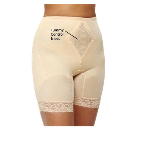 Waistline Thigh Slimmer with Tummy Control Panel | Medium Support | Style 6795