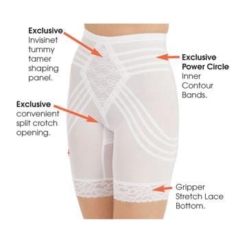 Style 679 | Power Mesh Fabric Waistline Thigh Slimmer | Firm to Extra Firm Support