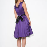 Purple Occasional Swing Dress