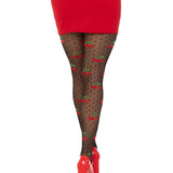 Cherry Pie Dotted Tights