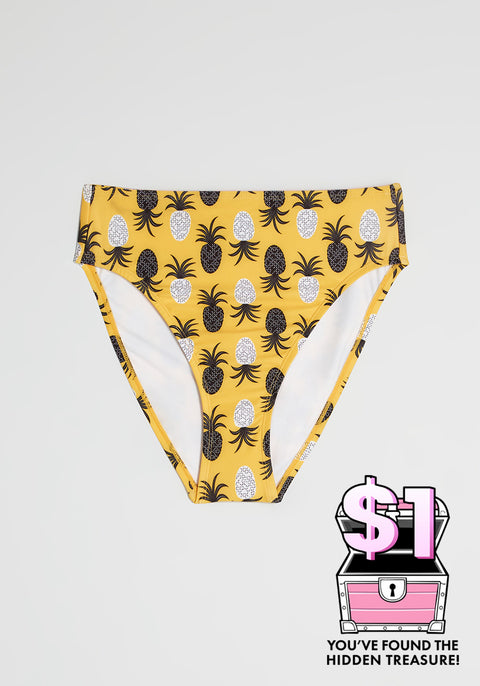 The Franky High-Waisted Bikini Bottom (Final Sale)