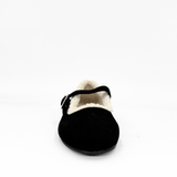 Elka Shearling-Lined Mary Jane Flats