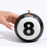 Classic 8-Ball Candle