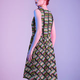 Haunted Book Stacks Vintage Dress