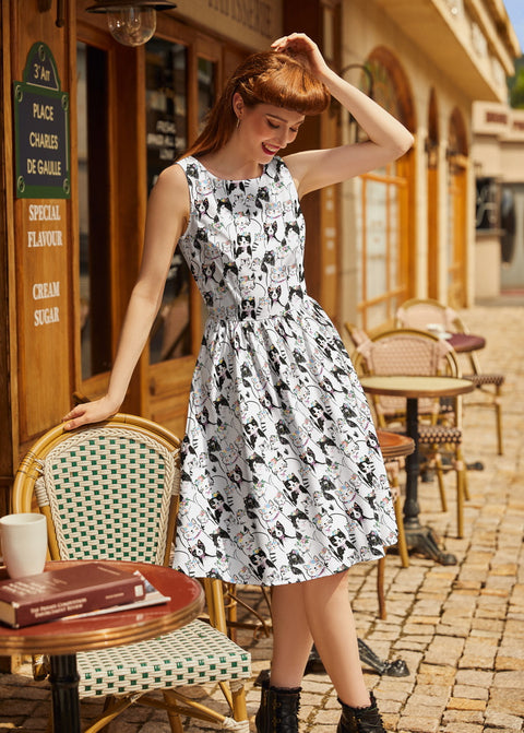 classic vintage dress styles Space Vintage Dress 1X