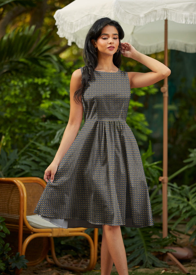Vintage Style Mini Dress Isabella
