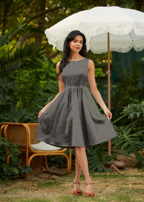 Vintage Style Mini Dress Isabella