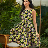 Wine Vintage Dress